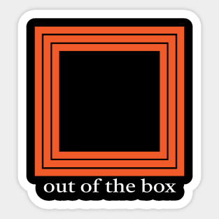 Out Of The Box Sticker